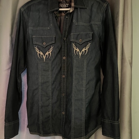 Roar light Denim style shirt - Picture 3 of 4